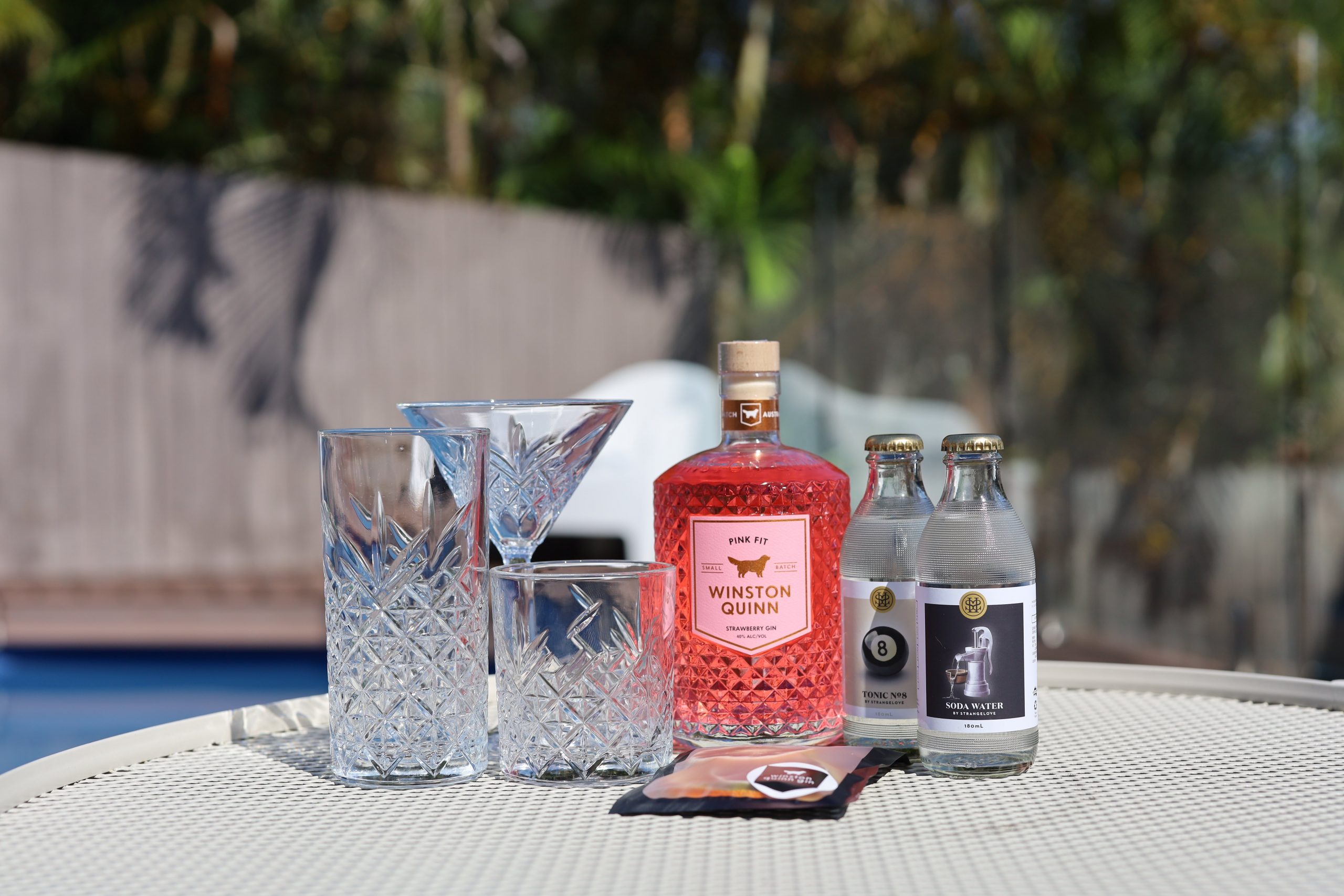 Winston Quinn Pink Fit Gin Cocktail Kit Winston Quinn Gin